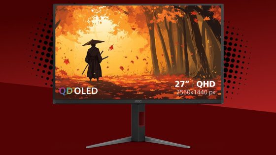 The Incredibly Priced 27" AOC 240Hz OLED Gaming Monitor Is Back in Stock at Amazon