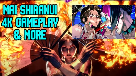 First Mai Shiranui match footage shows the kunoichi in action plus her combo trials and Arcade story in Street Fighter 6