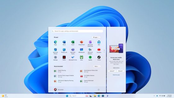 Windows 11 Now Lets You Access Your iPhone from the Start Menu