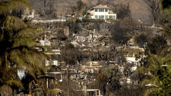 Why are lone homes left standing after the fires? It's not entirely luck