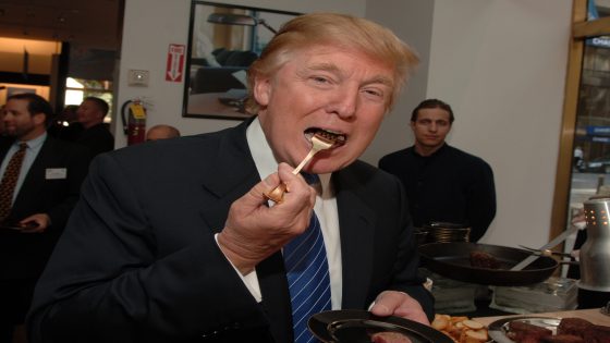 Donald Trump Meal Food