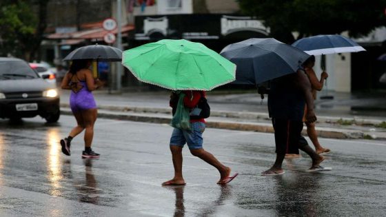 Confira a chance de chuvas no Ceará no início de 2025