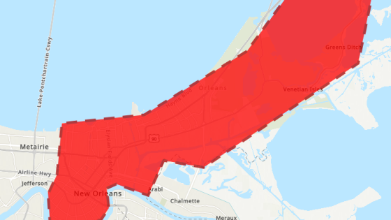 East Bank of New Orleans Boil water advisory