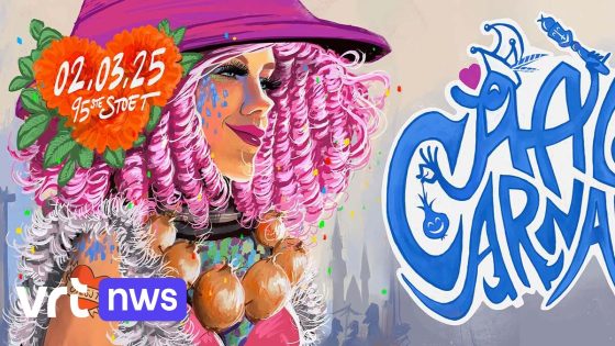 'Voil Jeanet' maakt plaats voor 'knappe madam' op carnavalsaffiche in Aalst