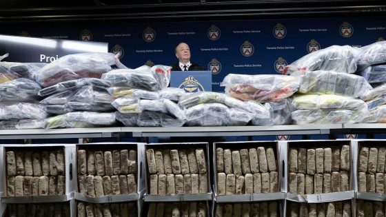 Toronto police intercept massive cocaine shipment tied to infamous cartel—mystery deepens!