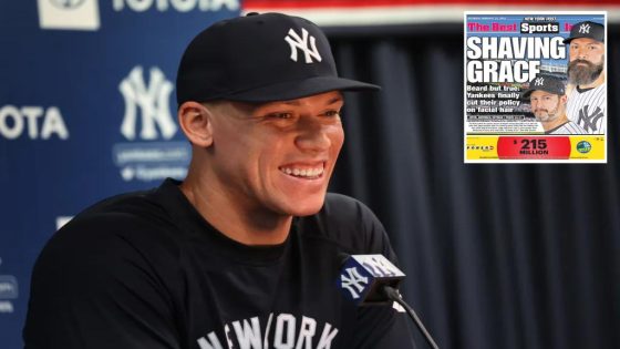 Yankees' Aaron Judge won't grow beard after facial hair policy change