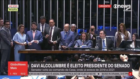 Alcolumbre assume comando do Senado e defende posicionamento 'corajoso' frente ao governo: 'Nem sempre agradaremos a todos' - G1