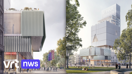 Nieuw gebouw voor museum M HKA in Antwerpen voorgesteld: "80 meter hoog zoals het Tate Modern"