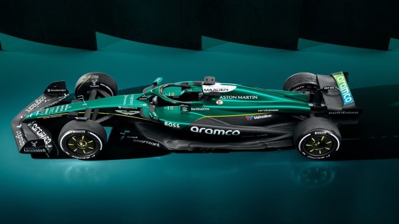 Aston Martin reveals first images of 2025 F1 car