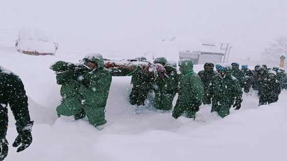 Avalanche traps 42 workers under snow near India-Tibet border | Climate News