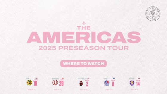 Where to Watch: Inter Miami CF The Americas Preseason Tour Matches in Latin America