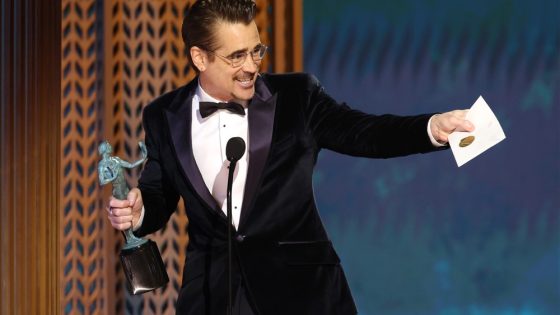 Colin Farrell Wins SAG Award for Best Actor in Limited Series