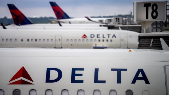 A Delta Air Lines passenger jet flips upside down during turbulent landing in Toronto : NPR