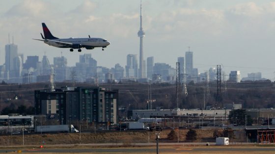 Delta Plane Overturns on Landing at Toronto Airport