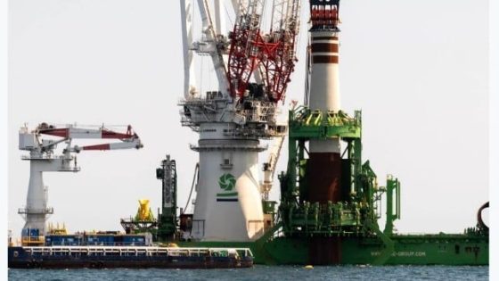 offshore wind farm installation