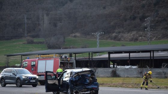 Detingut per homicidi imprudent el conductor del turisme implicat en l'accident mortal a Montferrer