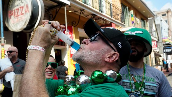 As of Friday night, Eagles fans dramatically outnumber Chiefs fans in New Orleans