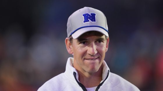 Eli Manning says he's happy for the players who made the Hall of Fame