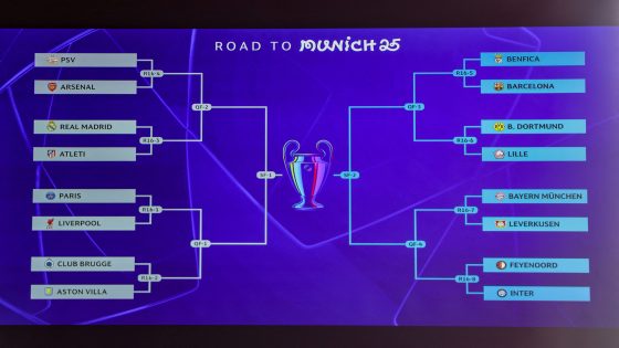 Champions League 2024/25: oitavas terão dérbi Real x Atlético; veja confrontos e chaveamento | liga dos campeões