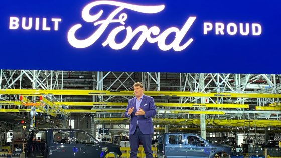 Ford CEO says Trump's tariffs are causing 'chaos' in auto industry