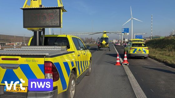 Bevroren sinaasappelsap op snelweg: E19 in Meer tijdlang volledig versperd richting Nederland door zwaar ongeval