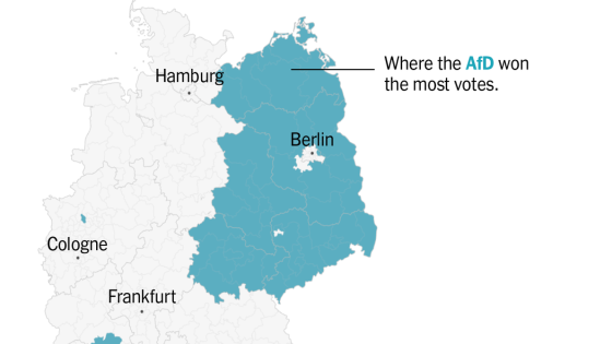 In Former East Germany, the Hard-Right AfD Party Finds Most of Its Support