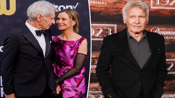 Harrison Ford gives deadpan response about retirement