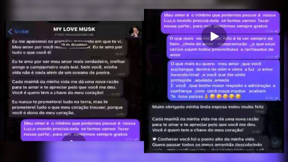 ‘My love Musk’: prints mostram conversas de mulher que perdeu R$ 150 mil ao acreditar que estava se relacionando com empresário bilionário | Goiás