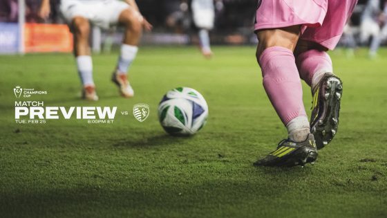 MATCH PREVIEW: Inter Miami CF and Sporting Kansas City Meet at Chase Stadium for Champions Cup Round One Second Leg at Chase Stadium