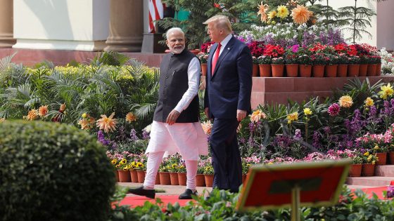 President Donald Trump and Narendra Modi