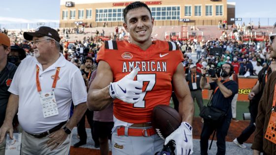 Jack Bech, whose brother died in the New Orleans terror attack, wins Senior Bowl MVP