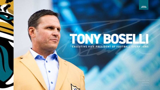 Jaguars Name Tony Boselli Executive Vice President of Football Operations