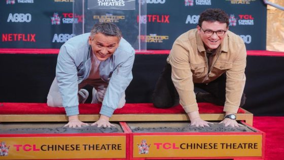 Joe & Anthony Russo Cement Hollywood Status at Chinese Theatre