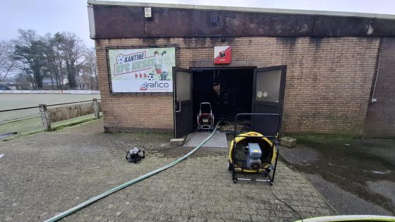 KFC Eksel verliest kantine in brand: “Nieuwe kantine is gepland maar is geen oplossing op korte termijn”