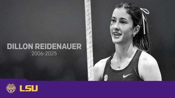 LSU Mourns the Passing of Freshman Pole Vaulter Dillon Reidenauer – LSU