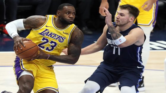 Lakers' NBA Finals odds more than double after swapping Anthony Davis for Luka Dončić