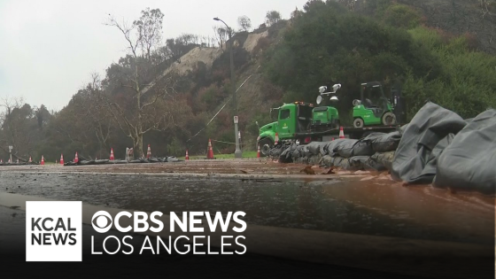 Los Angeles County burn scars prepare for rainy week