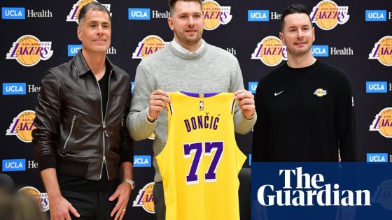 Luka Dončić admits learning of shock trade to Lakers was ‘really hard’ | Luka Dončić