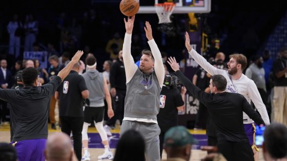 Luka Doncic leads the Lakers against the Mavericks in their first meeting since the trade