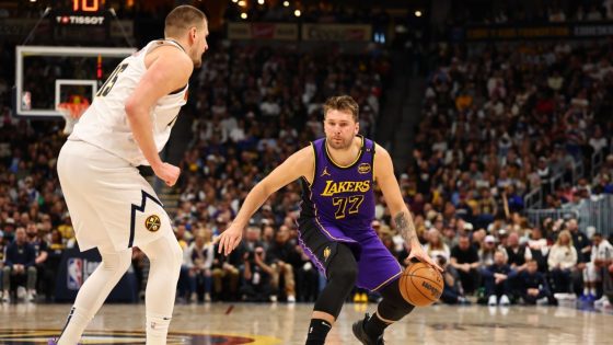 Luka Doncic's 32-point night helps Lakers finally win in Denver