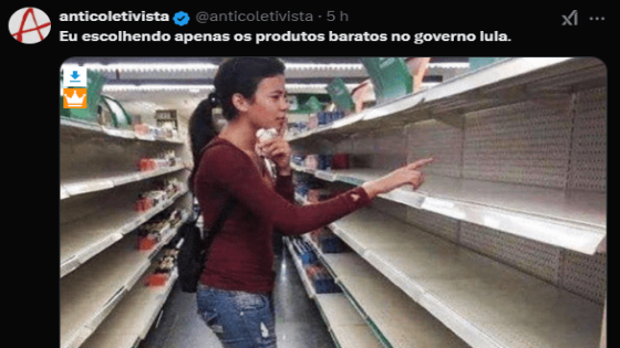 Declaração de Lula sobre não comprar comida vira meme nas redes