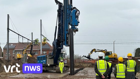 Werkzaamheden aan grootste overwegenproject van België in Bilzen-Hoeselt zitten goed op schema