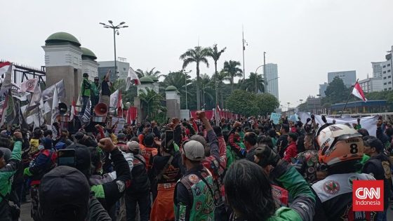 Sopir Ojol Demo Besar-besaran Hari Ini, Sepakat Off Bid Massal