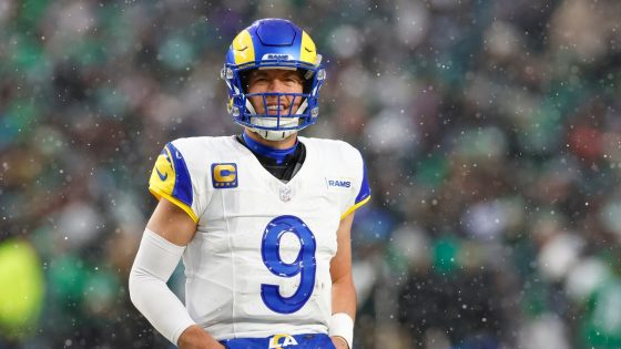 Matthew Stafford will remain with the Rams in 2025