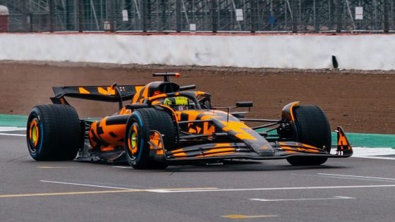 McLaren becomes first F1 team to reveal 2025 car design, with enforced camouflage livery