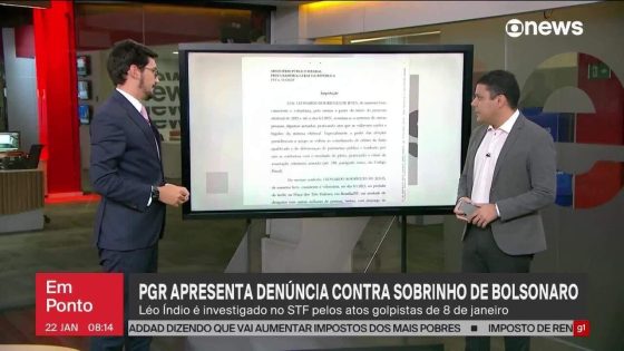 8 de janeiro: Moraes vota para tornar Léo Índio réu por participação nos atos golpistas - G1