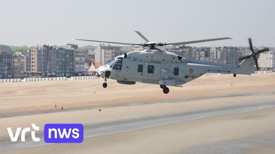 NH90 reddingshelikopters blijven in Koksijde, Oostende opgelucht