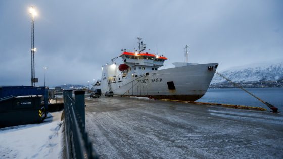 Norway stops a ship suspected of involvement in damage to a Baltic Sea cable