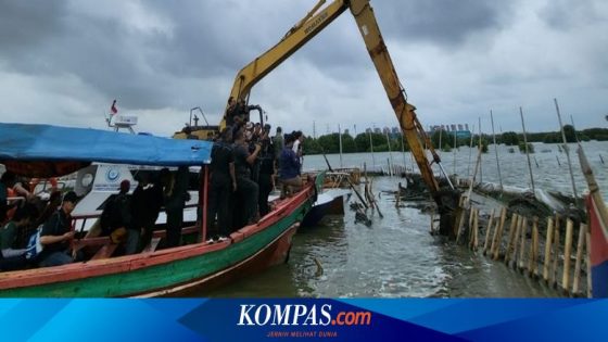 Ketika Pemilik Bongkar Pagar Lautnya Sendiri di Bekasi karena Merasa Bersalah...