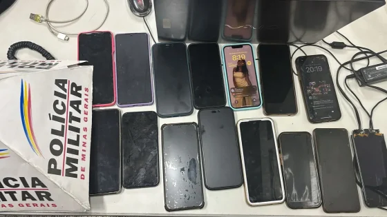 PM recupera ao menos 33 celulares furtados em bloco de Carnaval em BH; um suspeito foi preso - Itatiaia